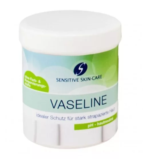 Sensitive Skin-Care Vaseline, 125 мл, белый вазелин 