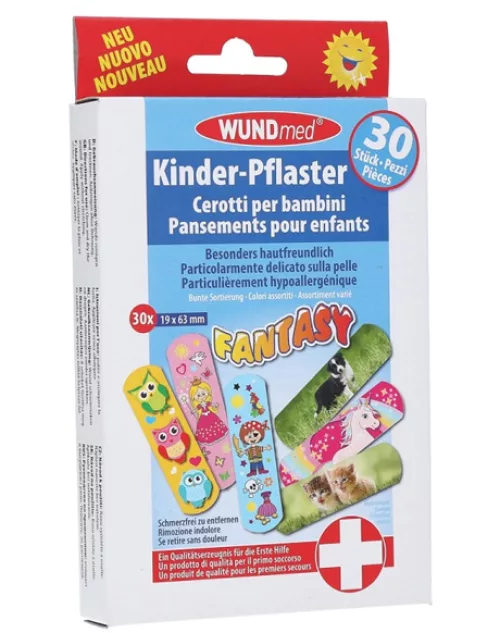 WUNDMED Детские Пластыри Фантазия, 30 шт