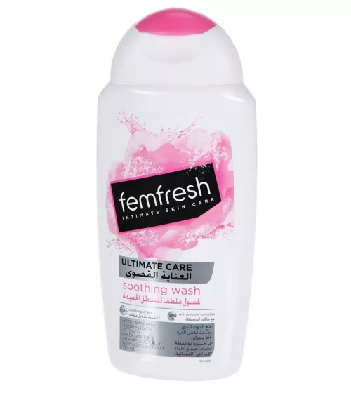 Женский интимный гель для душа Femfresh Wash Action Soothing 250 мл 