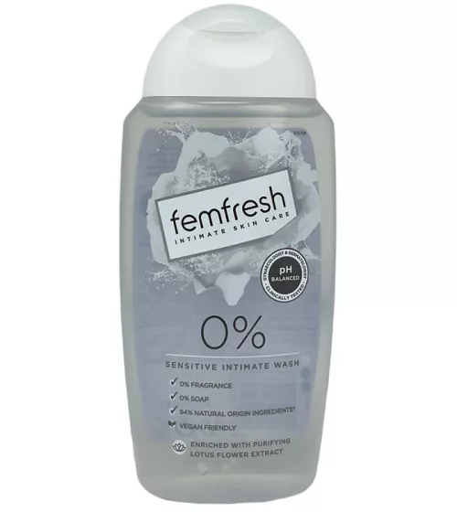 Femfresh 0% Sensitive средство для интимной гигиены 250 мл 