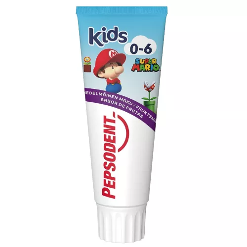 Pepsodent Kids 0-6 Фруктовая зубная паста для детей 75 мл 