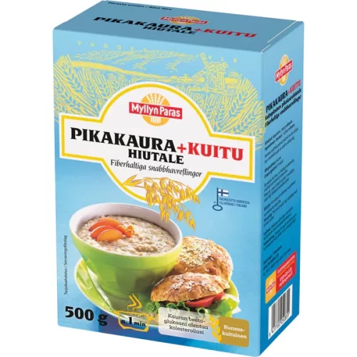 Myllyn Paras Овсяная каша, хлопья с клетчаткой 500г
