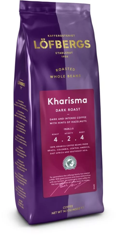Löfbergs Kharisma Кофе в зернах 400г