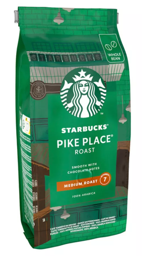 Starbucks Pike Place Roast, 450 г, кофе в зёрнах 