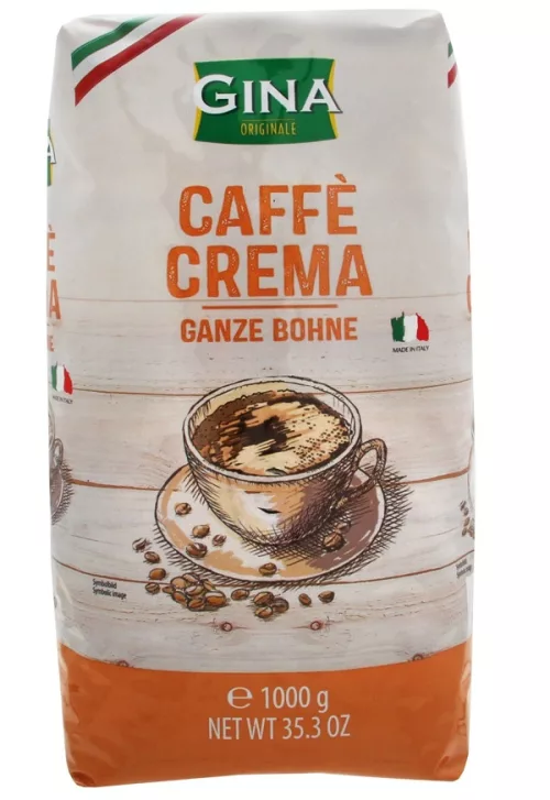 Gina Coffee Crema Кофе в зернах 1000 г