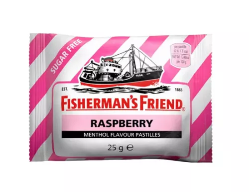 FISHERMAN'S FRIEND Малиновые пастилки без сахара, 25  г