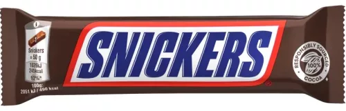 Snickers шоколадный батончик 50 г 