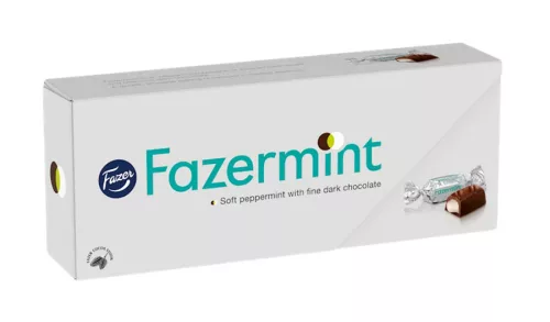 Fazer Fazermint — мятные шоколадные конфеты, 250 г 