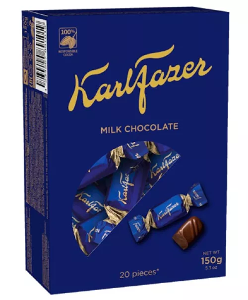 Karl Fazer Шоколадные конфеты из молочного шоколада 150 г