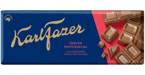 Молочный шоколад Karl Fazer Creamy Milk, 180 г 
