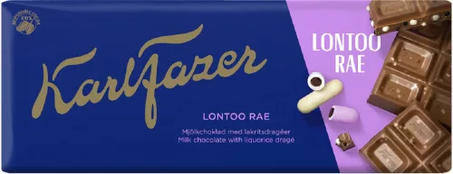 Fazer Молочный шоколад с лакричным драже 180г 