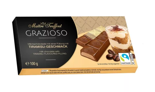 Maitre Truffout Молочный шоколад c тирамису 100г