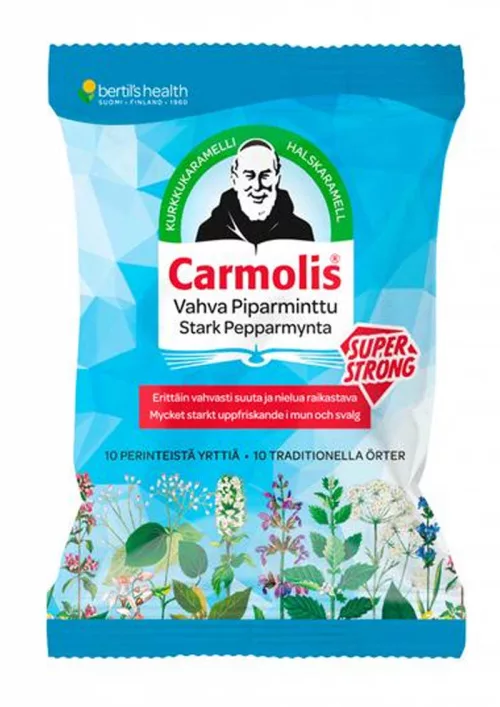 Carmolis Леденцы Мята перечная 75г