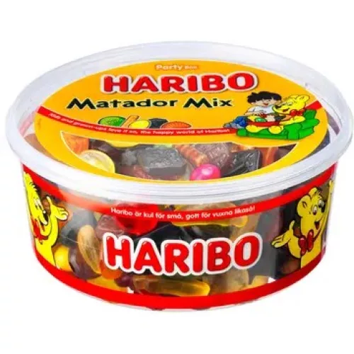 Haribo Matador Mix karkkirasia 1000g