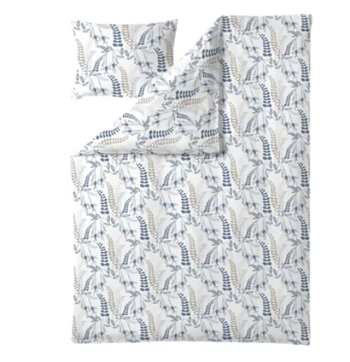 Finlayson Hanna 150x210+50x60 сине-бежевыйКомплект постельного белья 