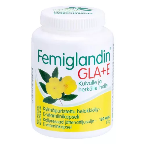 Фемигландин GLA+E, 120 капсул. 