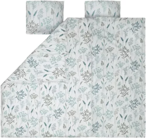 Двуспальный комплект Xtra Avanti из 100% хлопка. Размер пододеяльника — 240 x 210 см, наволочек (2 ) — 55 x 65 см. 