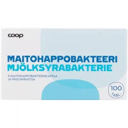 Препарат молочнокислых бактерий Coop, 100 таблеток 