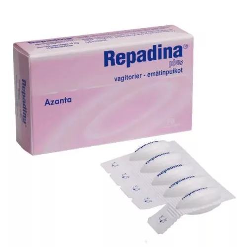 Repadina Plus — вагинальные суппозитории, разработанные для восстановления и поддержания нормального увлажнения влагалищных слизистых. 