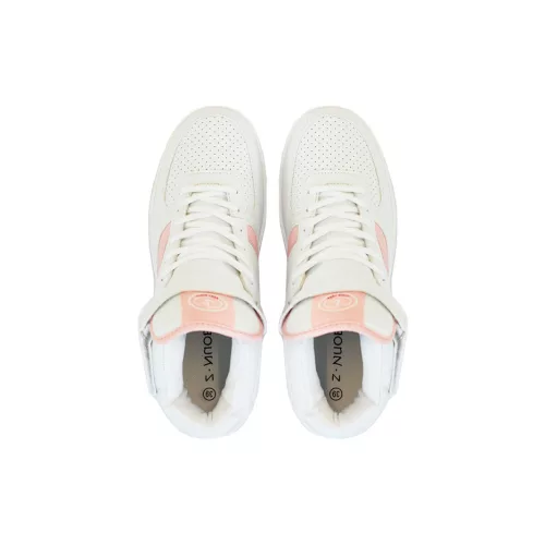 Женские кроссовки 36-41 белый / розовый