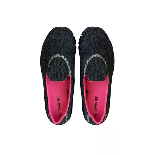 Женские кроссовки 36-41 черный / розовый
