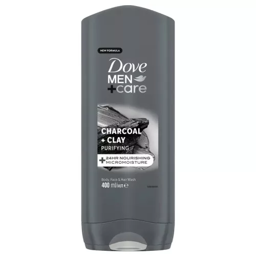 Dove Men+Care мужской гель для душа c углем и глиной 400 мл  
