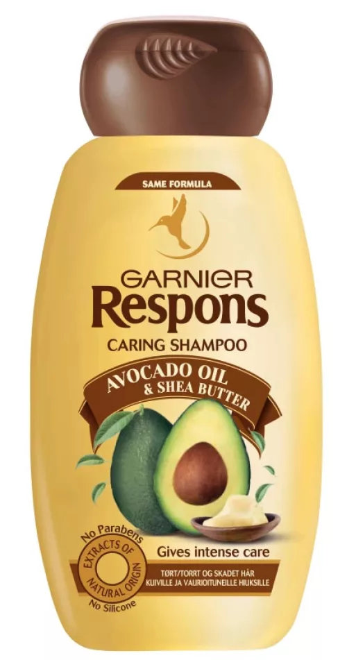 Шампунь Garnier Respons с маслом авокадо и маслом ши, 250 мл 
