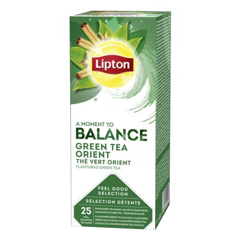 Lipton HoReCa зелёный чай Orient, 25 пакетиков, RFA 