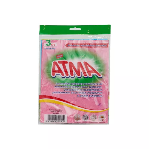 Atma Салфетка для уборки 21х7 см 3 шт