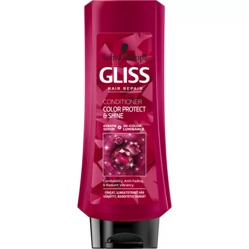 Gliss кондиционер для защиты цвета защита & блеск 400мл