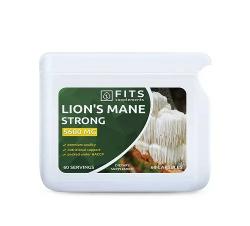 Ежовик гребенчатый (Lion's Mane) Strong 5600 мг 60 капсул