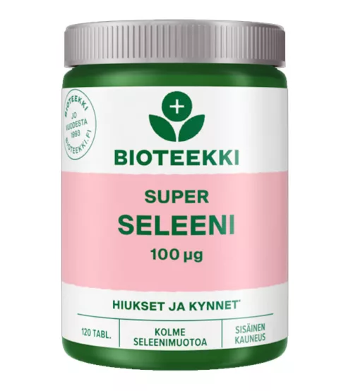 Пищевая добавка Bioteekki Super с селеном, 120 таблеток 