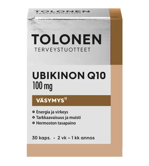 Tolonen Убихинон 100 мг, 30 капсул 