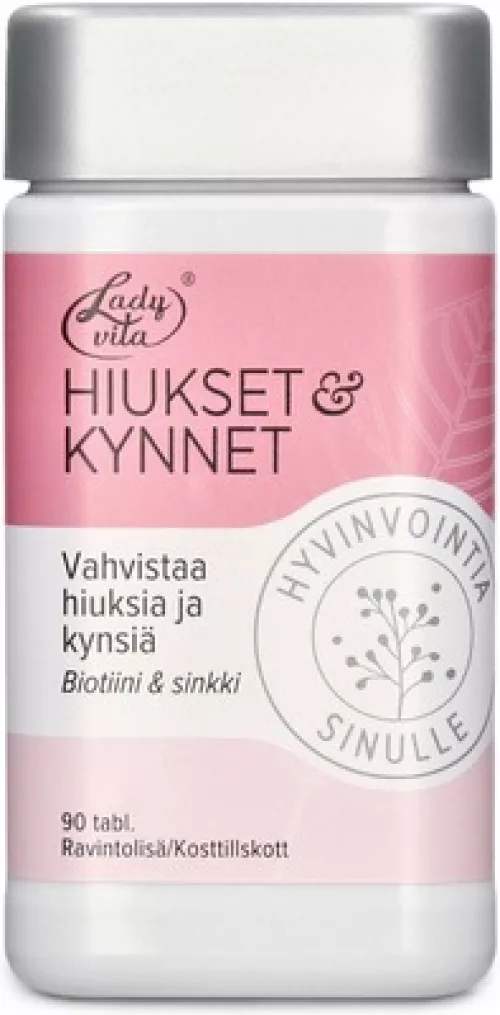 LadyVita сила для волос и ногтей 90 таблеток
