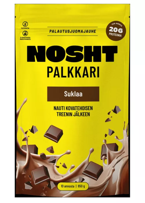 Восстанавливающий напиток Nosht Recovery Drink Mix, шоколад, 650 г 