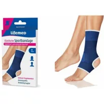 Lifemed Эластичный спортивный бандаж для лодыжки, L 