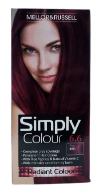 Simply Color 6.6 краска для волос насыщенный красный