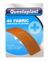 Questaplast Ассортимент тканевых пластырей 40 шт