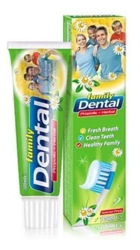 Dental Зубная паста Семейная Прополис и Травы 100 мл 
