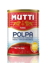 Mutti Polpa Томаты мелконарезанные 400г
