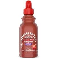 Go-Tan Острый соус кетчуп Sriracha, 215 мл 
