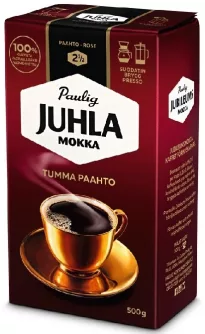 Paulig Juhla Mokka Тёмная обжарка Молотый кофе 500 г