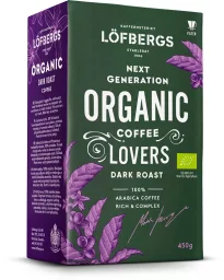 Löfbergs Органический фильтрованный кофе темный 450г