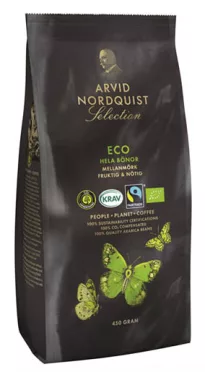 Arvid Selection Кофе зерновой средней обжарки 450г ECO