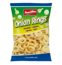 Snackline Луковые кольца кукурузные закусочные соленые 125г  

