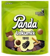 Panda LakuMix Ассорти ириски и лакрицы, 250 г 
