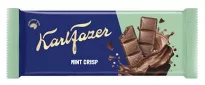 Шоколадный батончик Karl Fazer Mint Crisp, 95 г 

