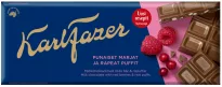 Karl Fazer — шоколадная плитка с красными ягодами, 180 г 
