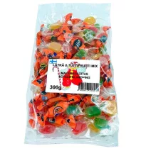 Finnsweet Конфеты Ассорти со вкусом салмиакки и туттифрутти, 300 г
