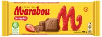 Шоколадная плитка Marabou Jordgubb (клубничная) 160 г 
